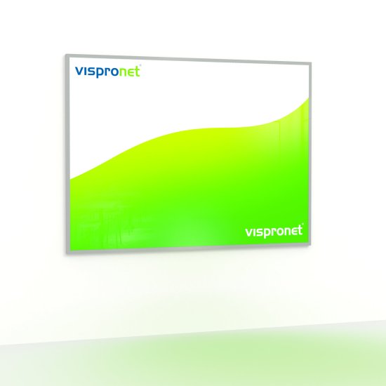 LED poster frame with print