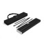 Roll Up Select Black - delivery content incl. padded transport bag