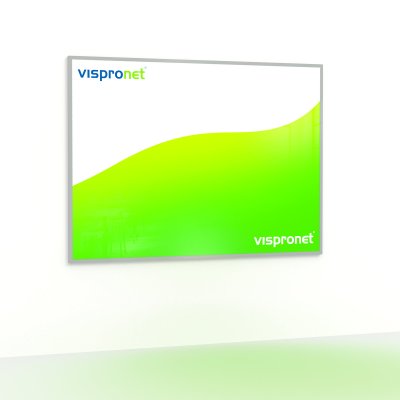 LED poster frame with print