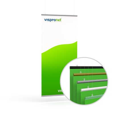 Fabric banners, print one-sided