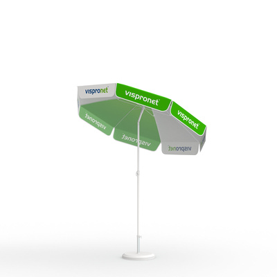Small Parasol, 4-panel with print