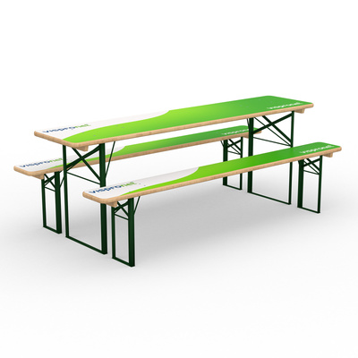Beer tent set with print