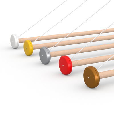 Banner suspension, end washers