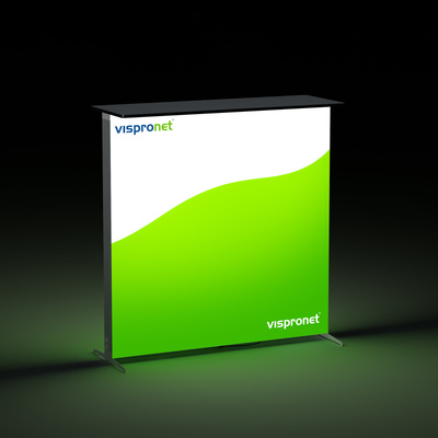 Exhibition counter Lightbox click, plug-in system