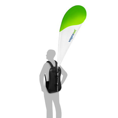 Promotional Backpack Bowflag® Drop, printed