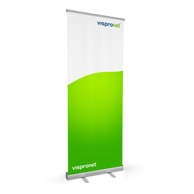 Roll Up Basic, with printed banner
