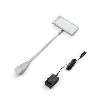 LED spotlight silver grey